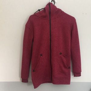 Red Burton Full-zip Sweatshirt